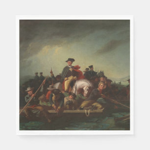 George Washington Crossing the Delaware River Napkins