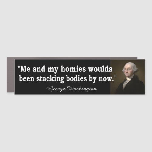 George Washington Decal Funny Founding Father 2nd 