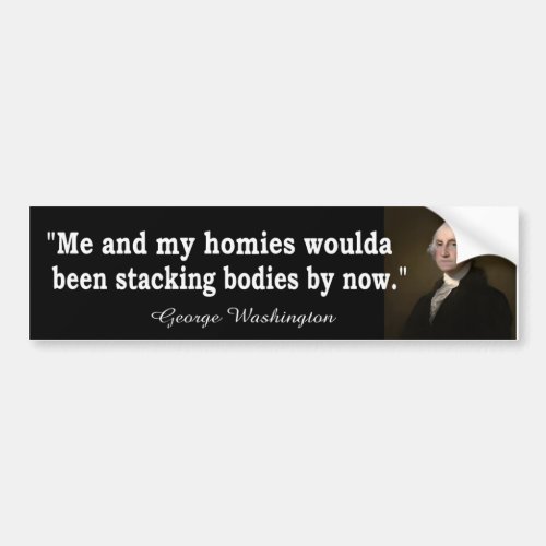 George Washington Decal Funny Founding Father 2nd 