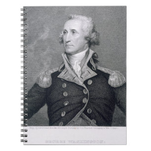 George Washington, engraved by Asher Brown Durand Notebook