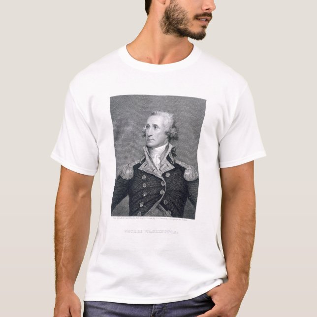George Washington, engraved by Asher Brown Durand T-Shirt (Front)