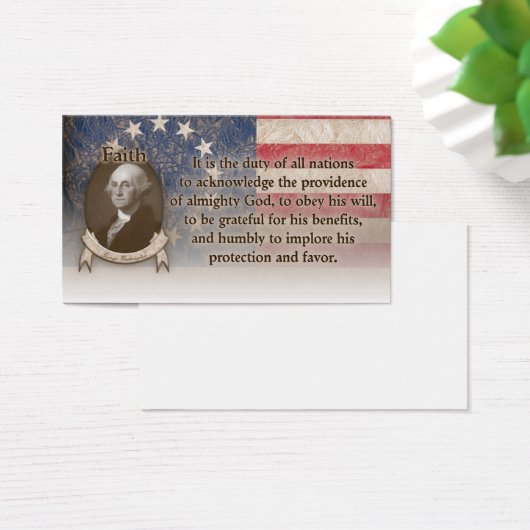 George Washington - Faith (Desk)