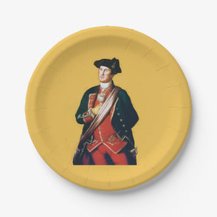 George Washington General 🎖️ Historic & Patriotic Paper Plates