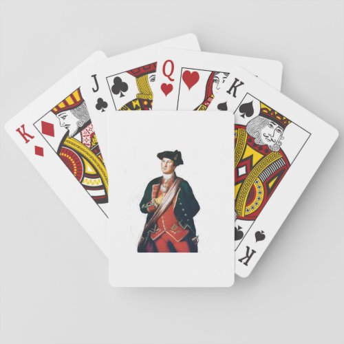 George Washington General Playing Cards