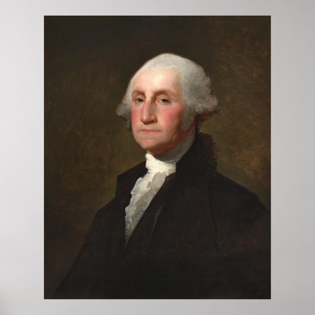 George Washington - Gilbert Stuart Fine Art Poster (Front)