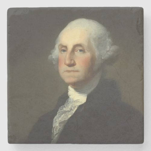 George Washington Historic Portrait Stone Coaster