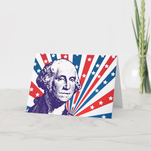 George Washington Holiday Card