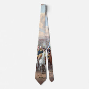George Washington in New York tie