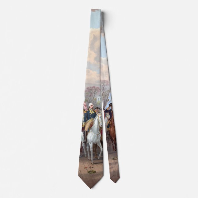 George Washington in New York tie (Front)