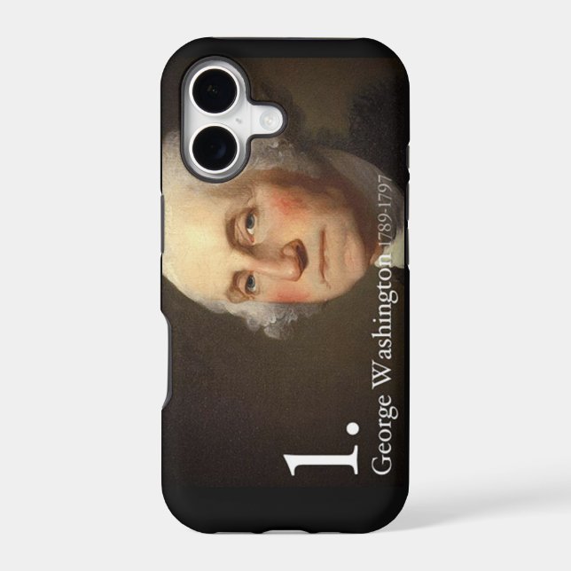 George Washington Iphone Case (Back)