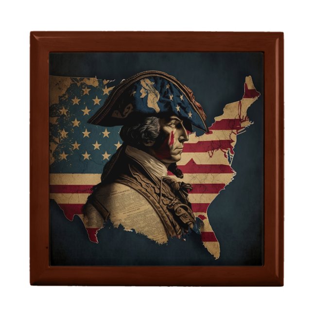 George Washington Jewelry Box (Front)