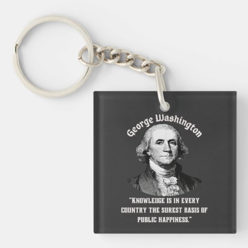 George Washington Keychain