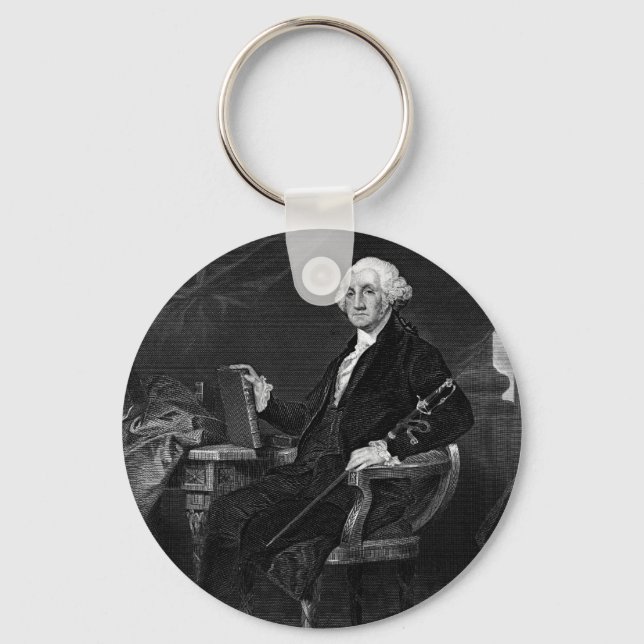 George Washington Keychain (Front)