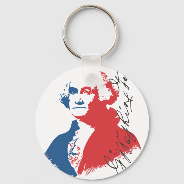 George Washington Keychain (Front)