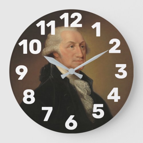 George Washington Large Clock