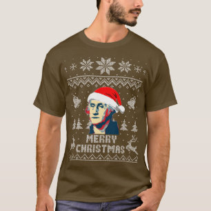 George Washington Merry Christmas T-Shirt