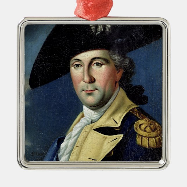 George Washington Metal Ornament (Front)