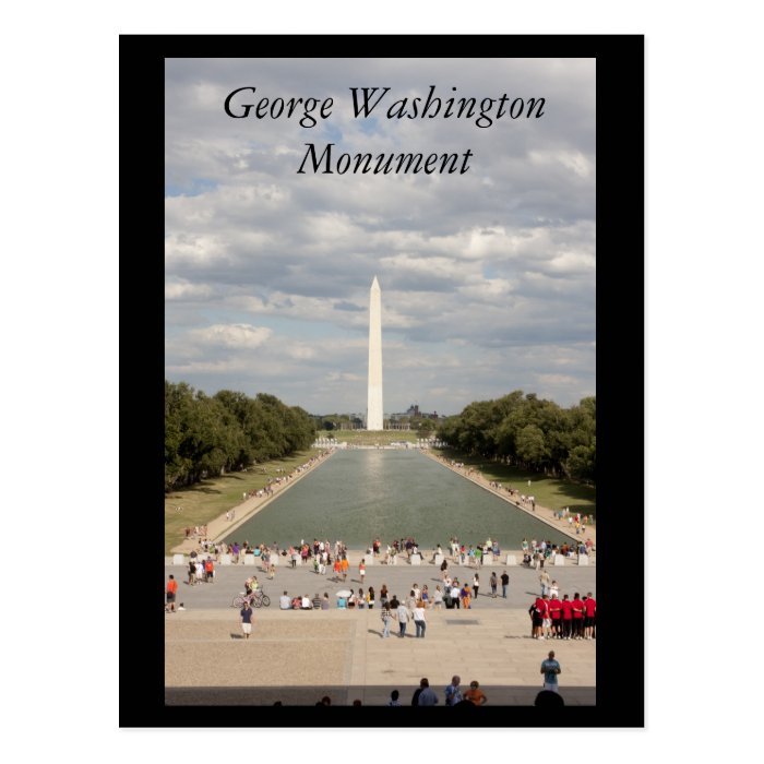 George Washington Monument Postcards