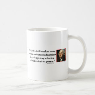 George Washington on Gun Rights Coffee Mug