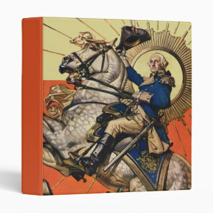 George Washington on Horseback Binder