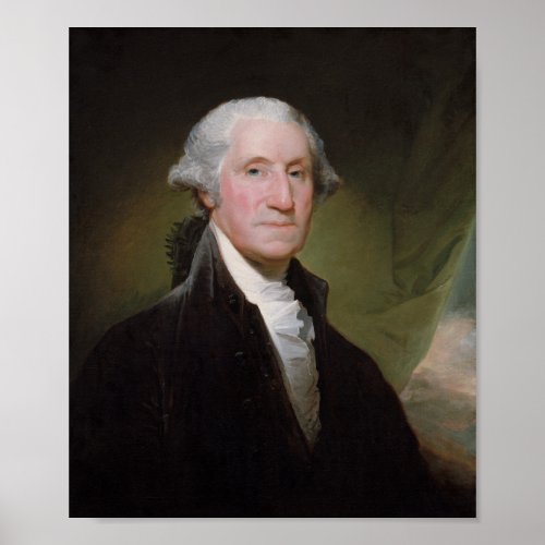 George Washington Painting _ Gilbert Stuart Poster
