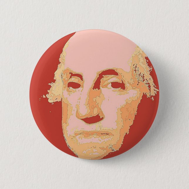 George Washington Pinback Button (Front)
