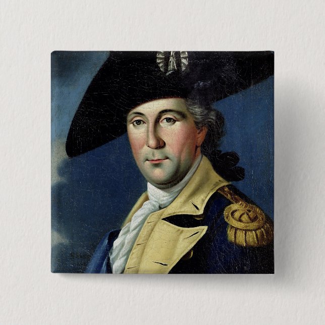 George Washington Pinback Button (Front)