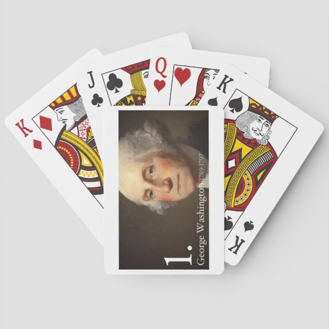 George Washington Poker Cards (Back)