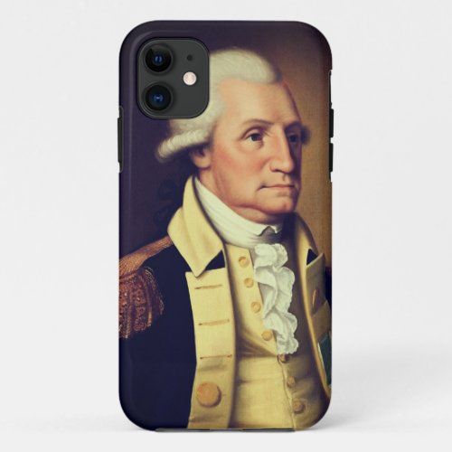 George Washington portrait 1790 iPhone 11 Case