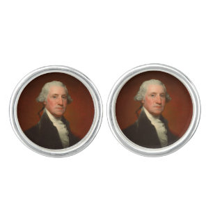 George Washington Portrait Cufflinks