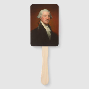 George Washington Portrait Hand Fan