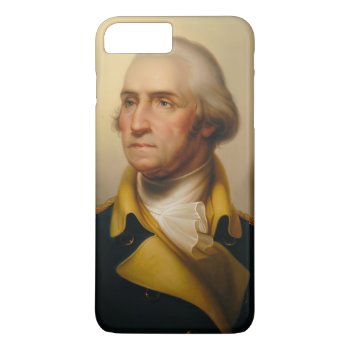George Washington Portrait Historical Iphone 8 Plus/7 Plus Case by encore_arts at Zazzle