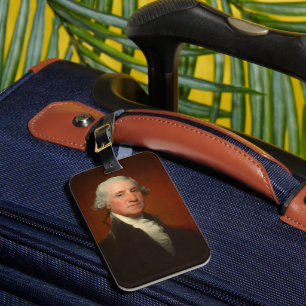 George Washington Portrait Luggage Tag