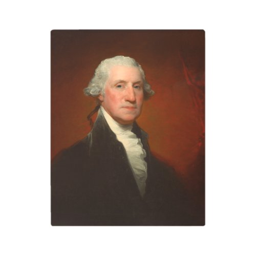 George Washington Portrait Metal Print