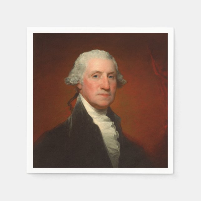 George Washington Portrait Napkins (Front)