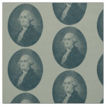 George Washington Portrait Oval Fabric
