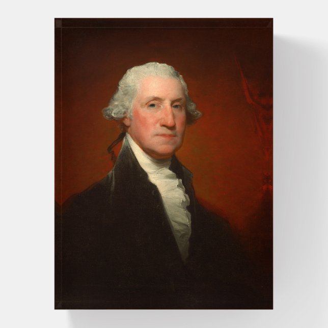 George Washington Portrait Paperweight (Vertical)