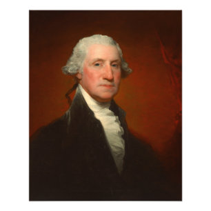 George Washington Portrait Photo Print