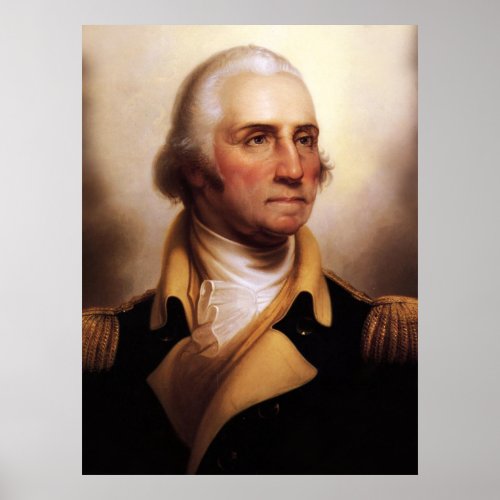 George Washington Portrait Poster Colossal Size