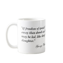 George Washington Portrait & Quote Mug
