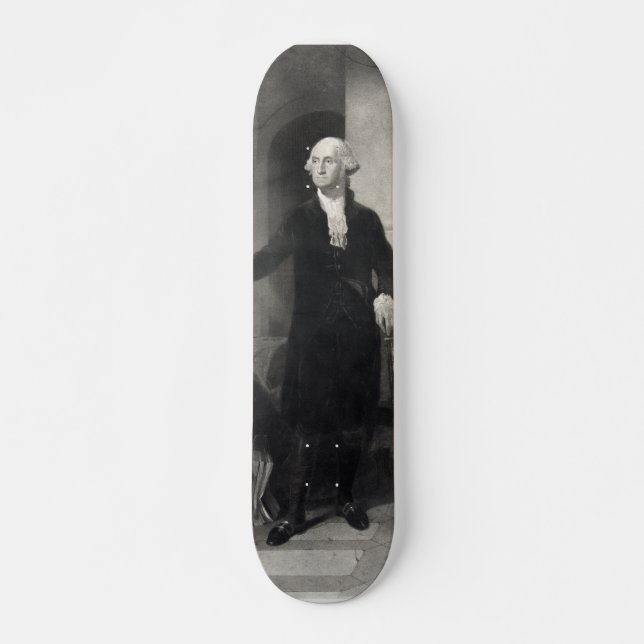 George Washington Portrait skateboard Deck (Front)