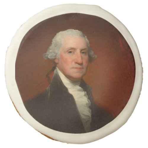George Washington Portrait Sugar Cookie