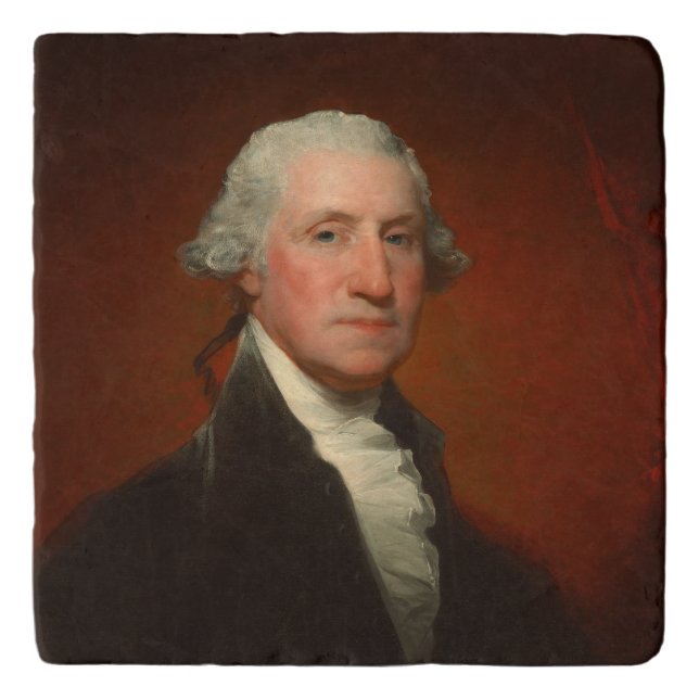 George Washington Portrait Trivet (Front)