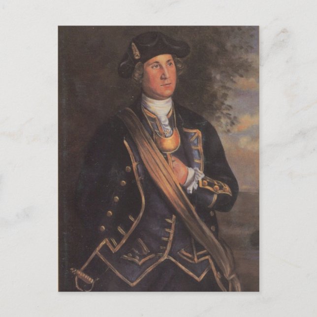 George Washington Postcard (Front)