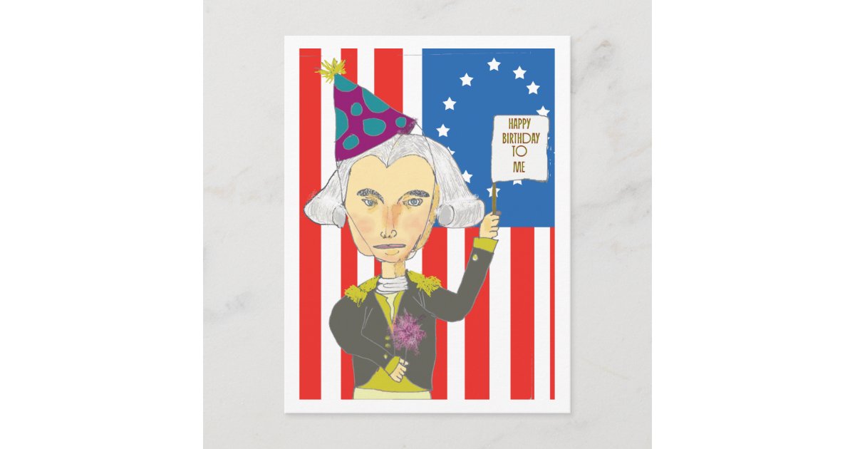 George Washington Postcard | Zazzle