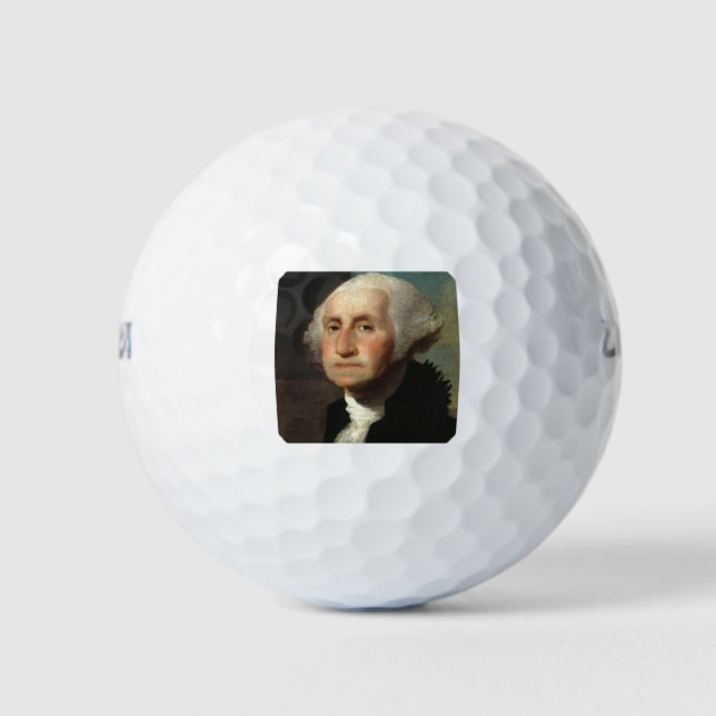 George Washington President Golf Balls (Front)