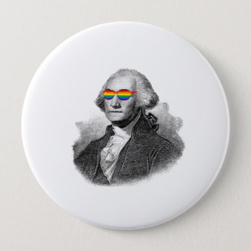 George Washington Pride Pinback Button