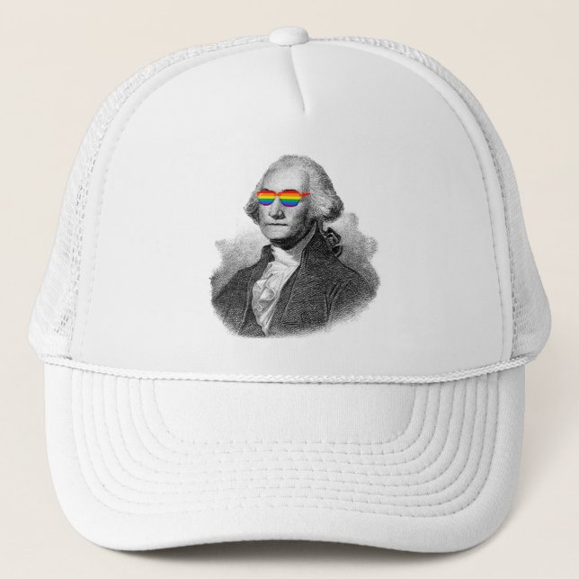 George Washington Pride Trucker Hat (Front)