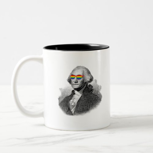 George Washington Pride Two_Tone Coffee Mug