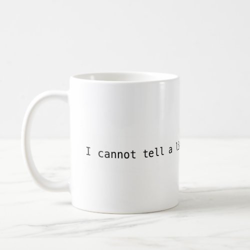 George Washington Quote Coffee Mug